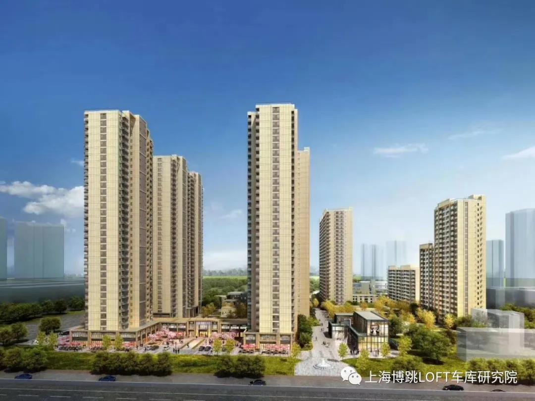 邯郸采用了LOFT车库武汉当代集团春风十里项目现已结构封顶！